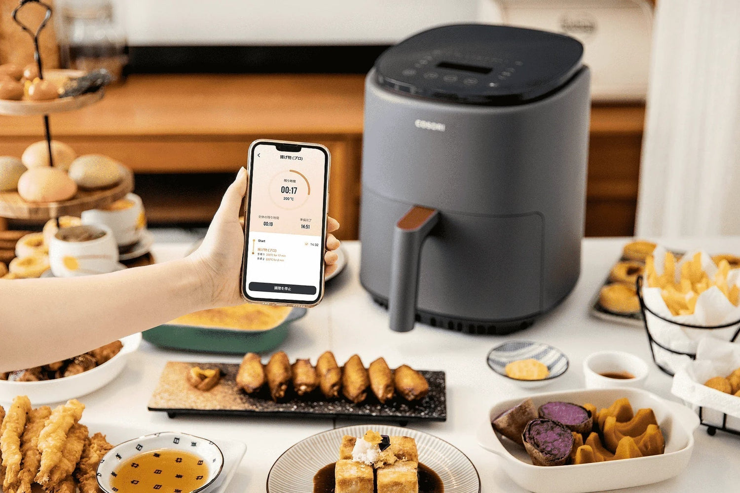 スマートノンフライヤーとは?!便利機能を徹底解説!ほったらかしで使える最新キッチン家電