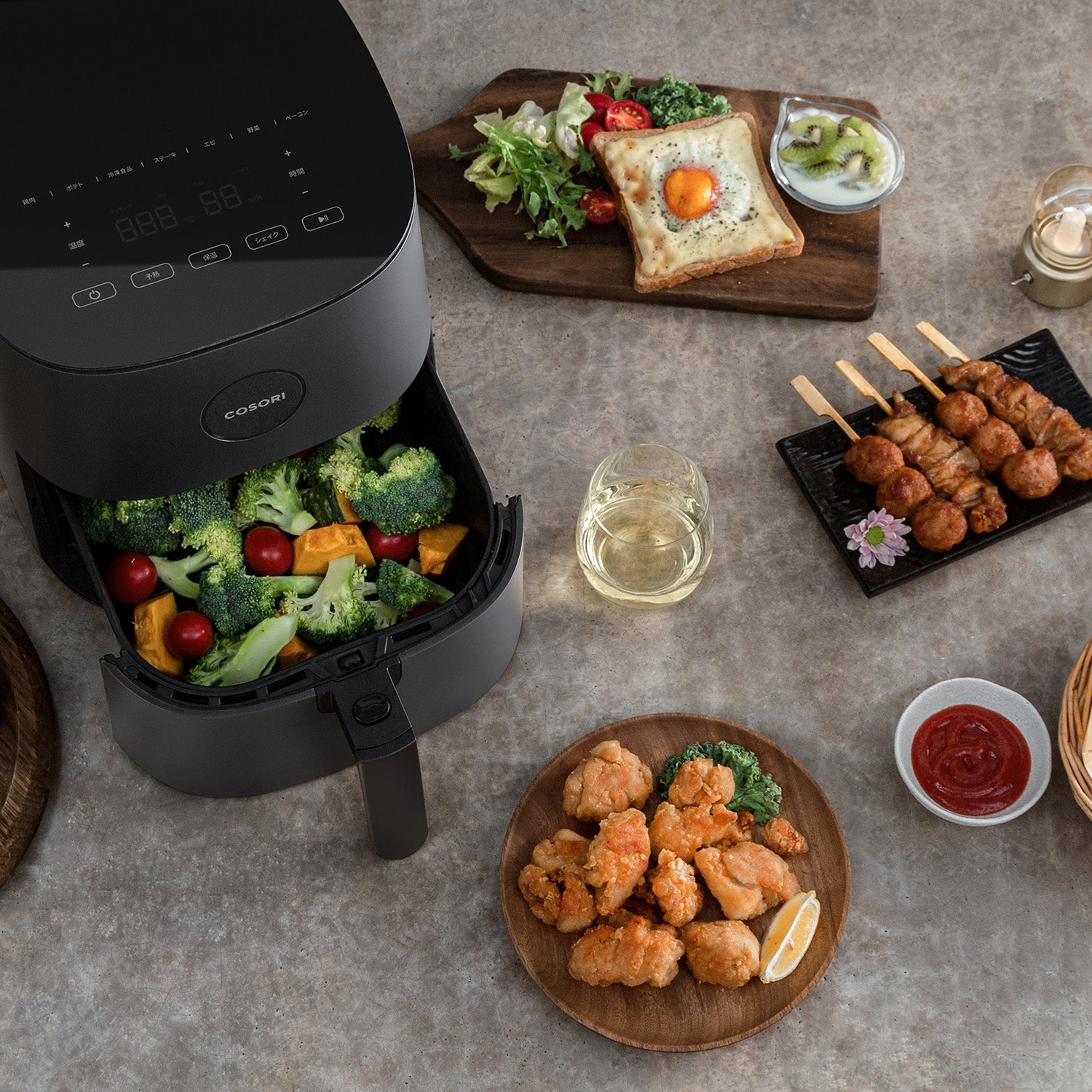 COSORI 4.7Lノンフライヤー福袋セット