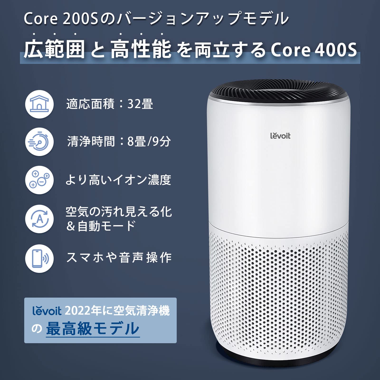 Levoit Core 400S 空気清浄機