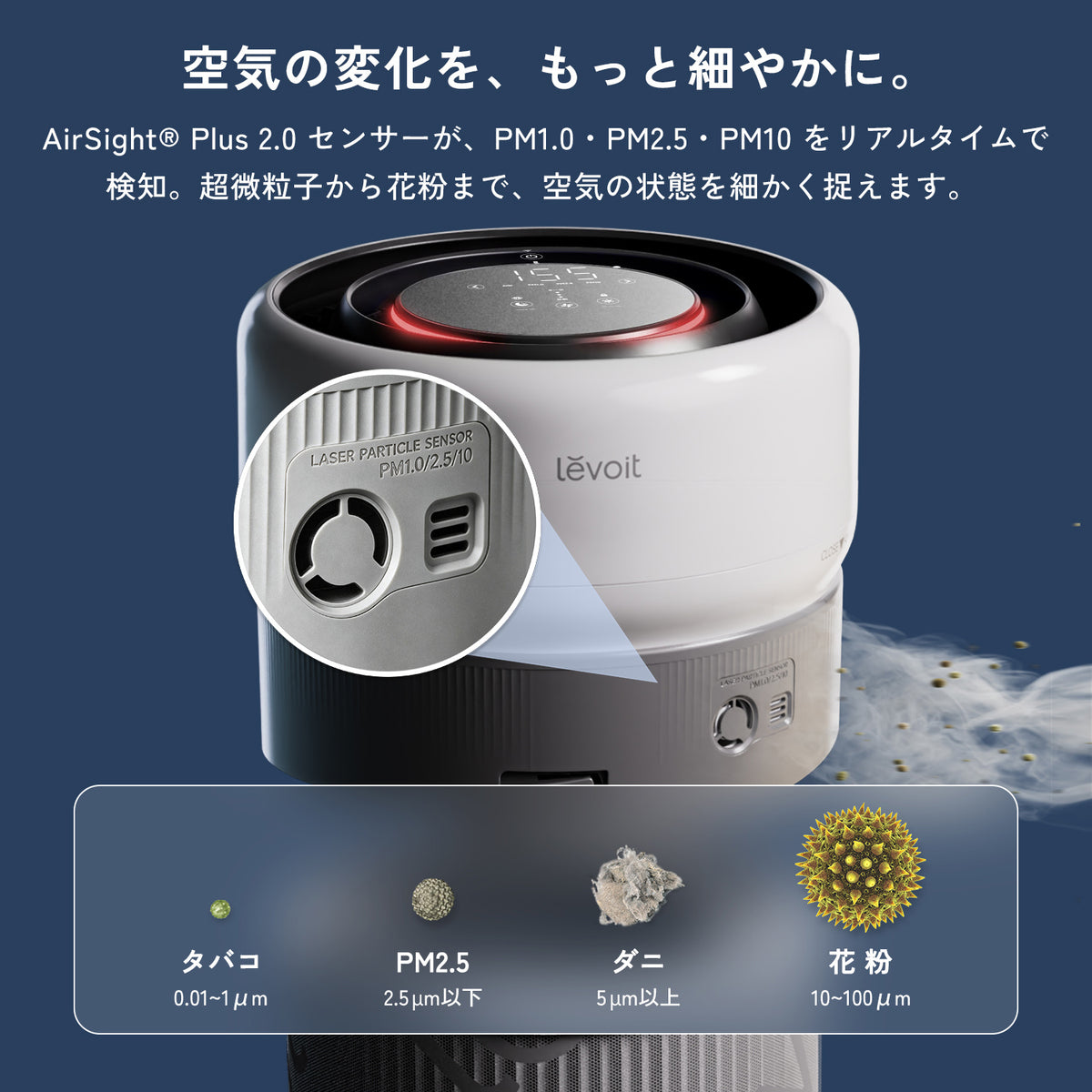 Levoit Eleva 300X 空気清浄機