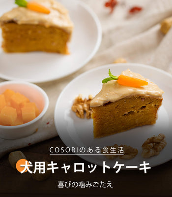 犬用キャロットケーキ