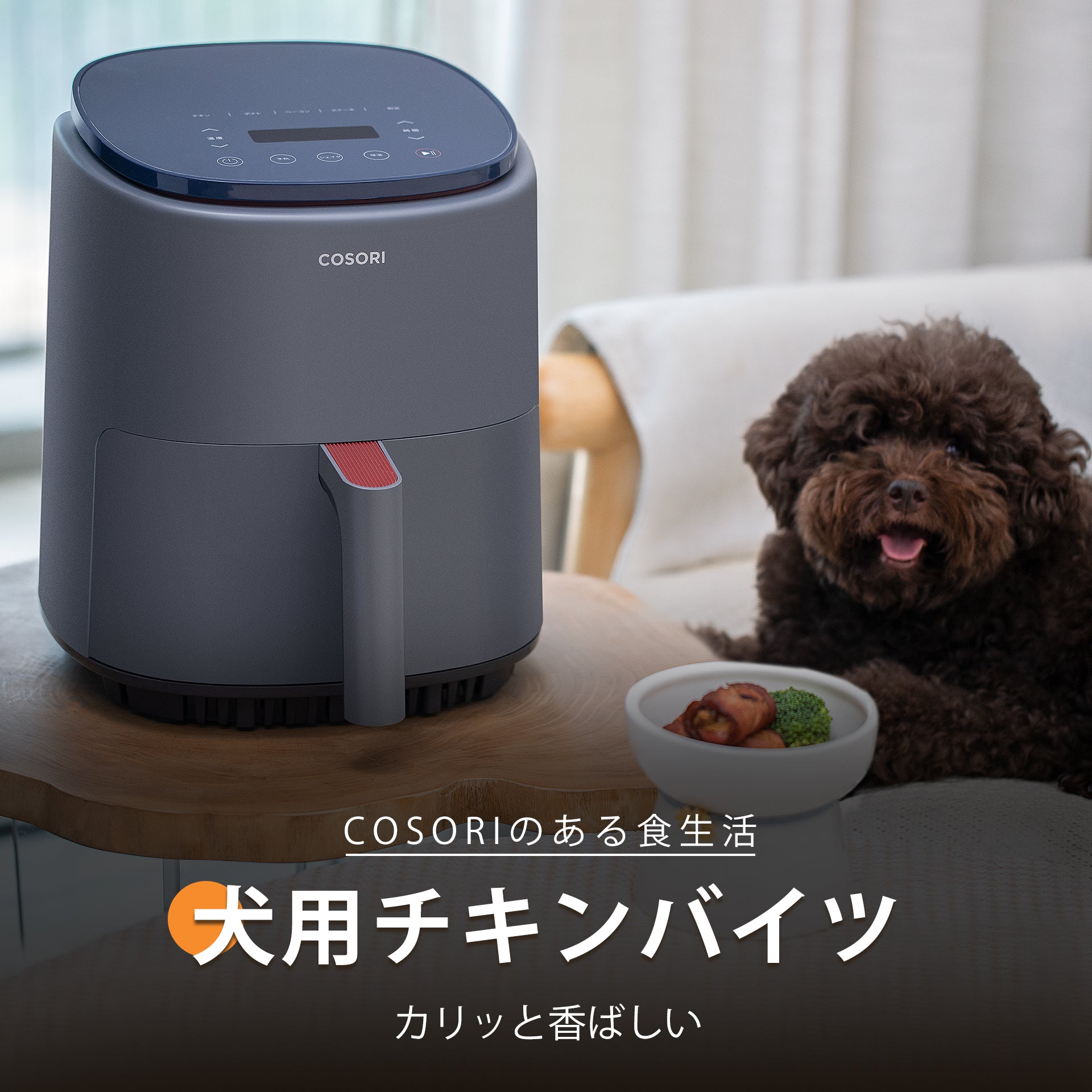 COSORI Lite 3.8リットルエアフライヤー COSORI Lite 3.8L ノン