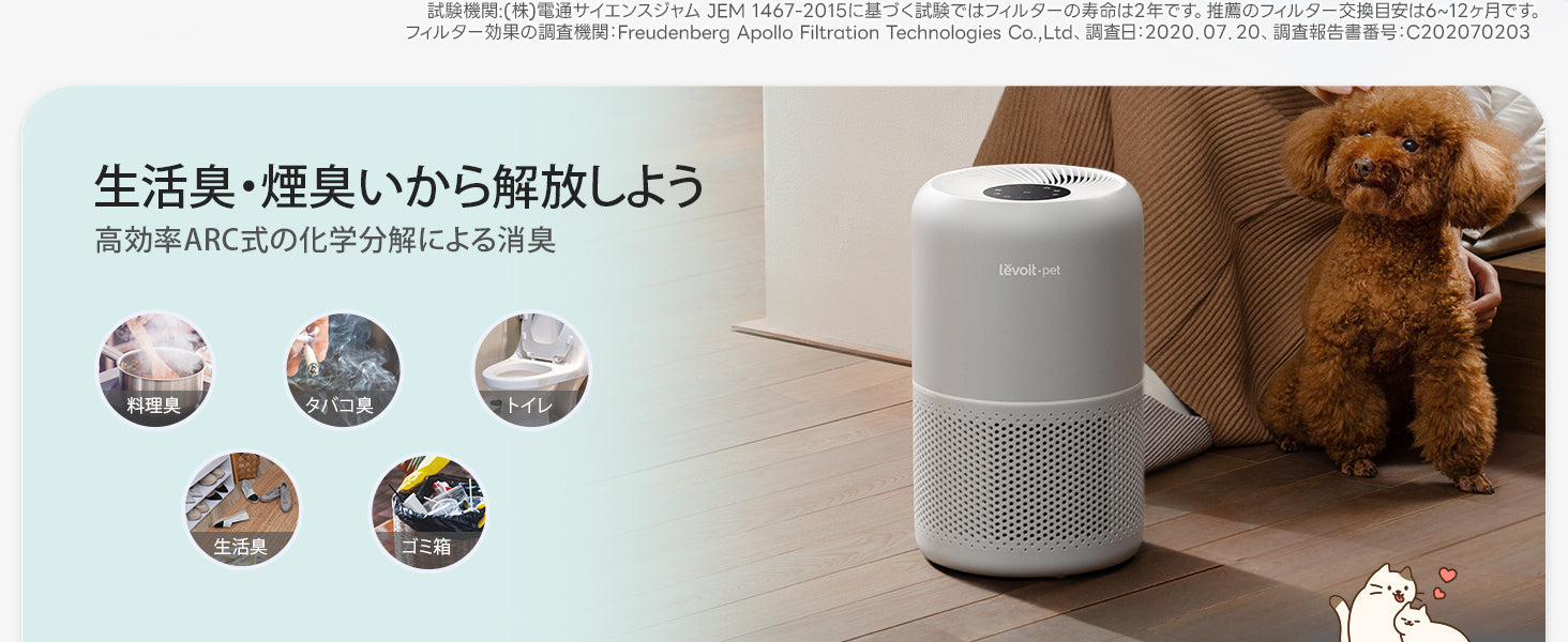 Levoit 空気清浄機 ペット特化モデル３台 Core P350 Levoit 空気清浄機 Core P350 脱臭強化 ペット向け ペット臭 20