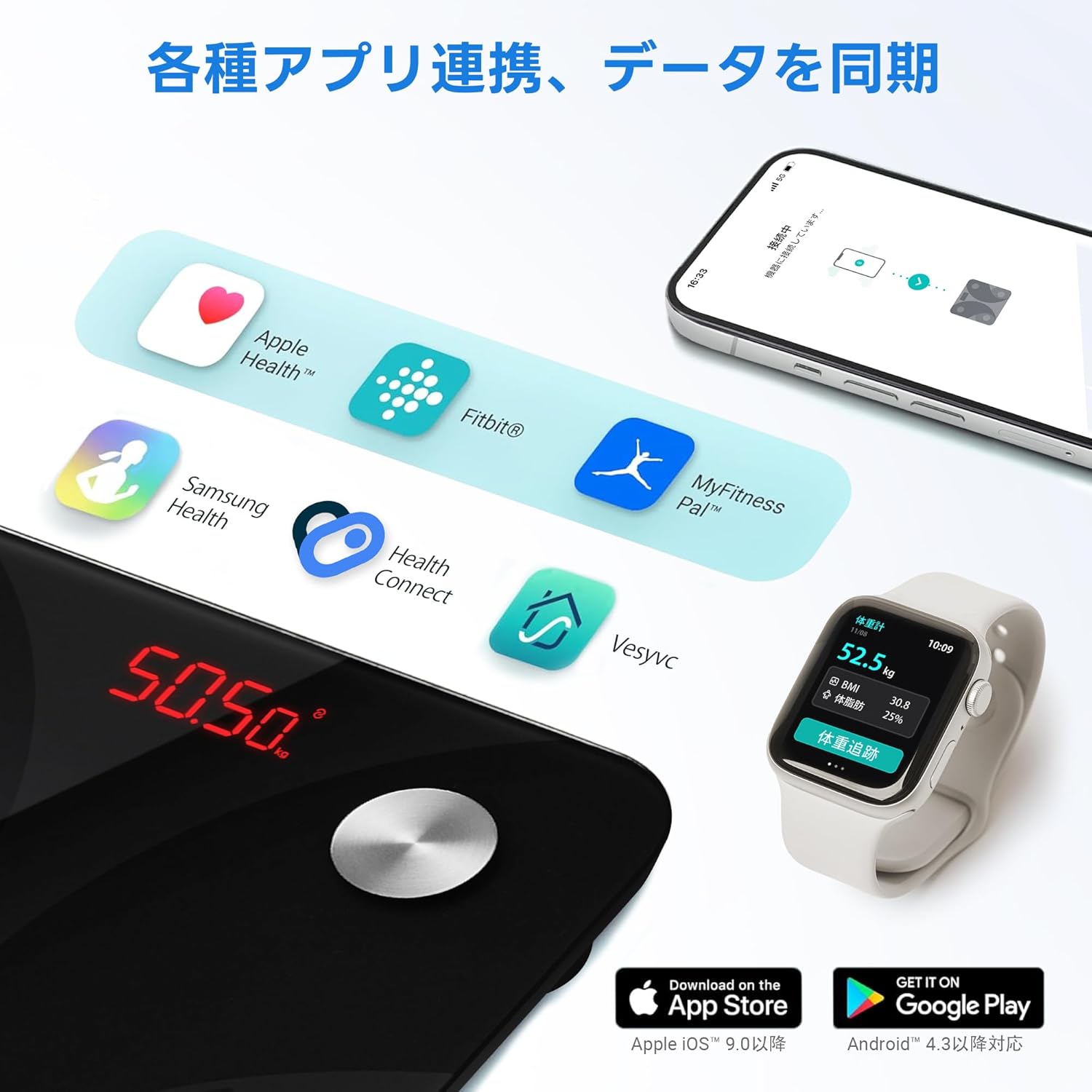 Etekcity 体重・体組成計 FIT 8S