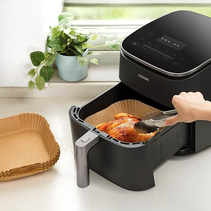 COSORI ノンフライヤー用紙 100枚 （3-6L適用）