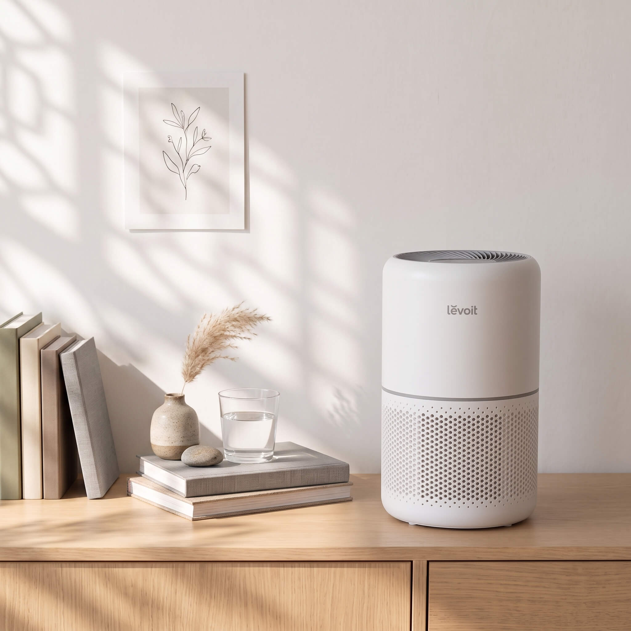 空気清浄機 levoit core300 花粉対策PM2.5対策21畳対応黒 Levoit Core 300 空気清浄機