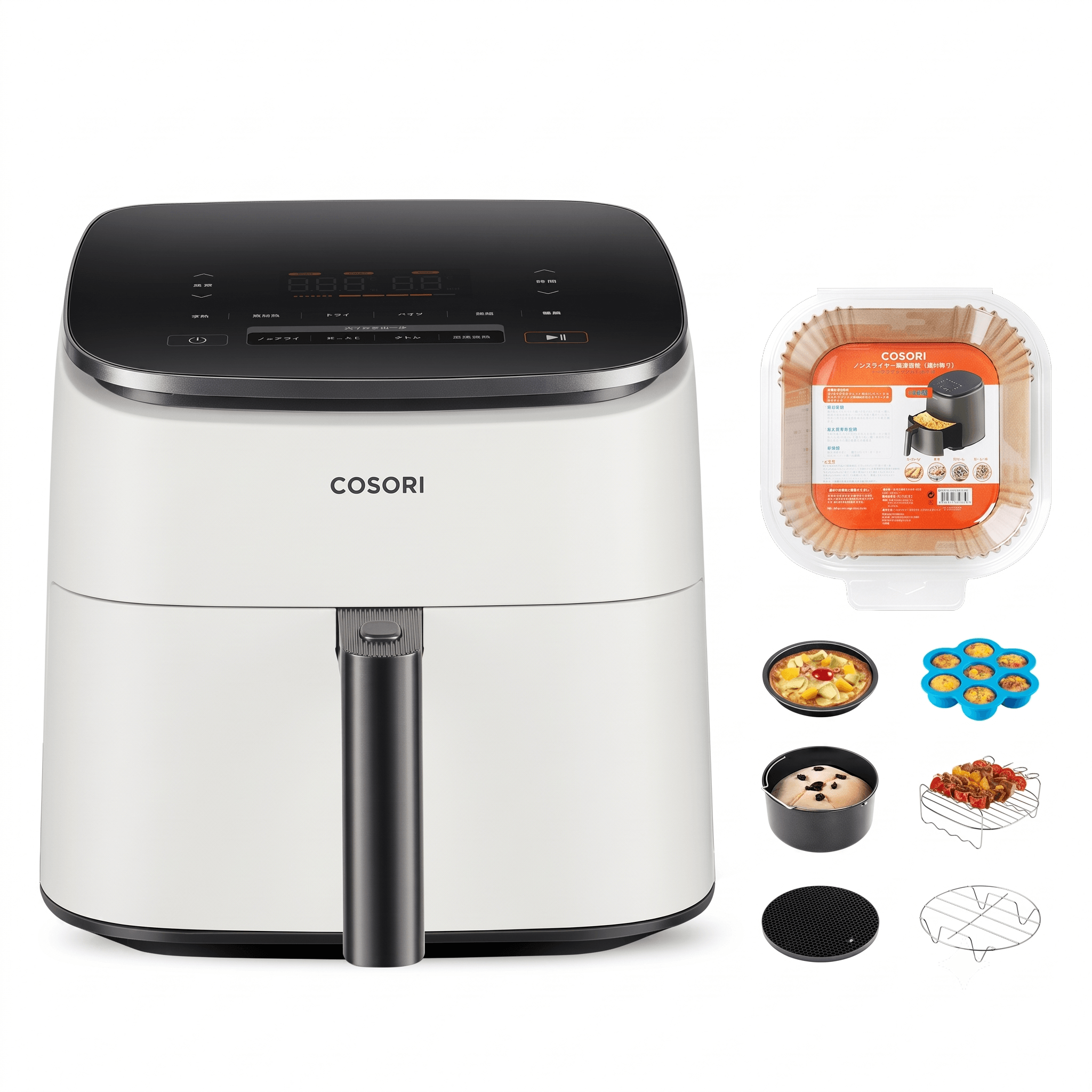 COSORI TurboBlaze™ 6.0Lノンフライヤー 豪華盛夏料理セット
