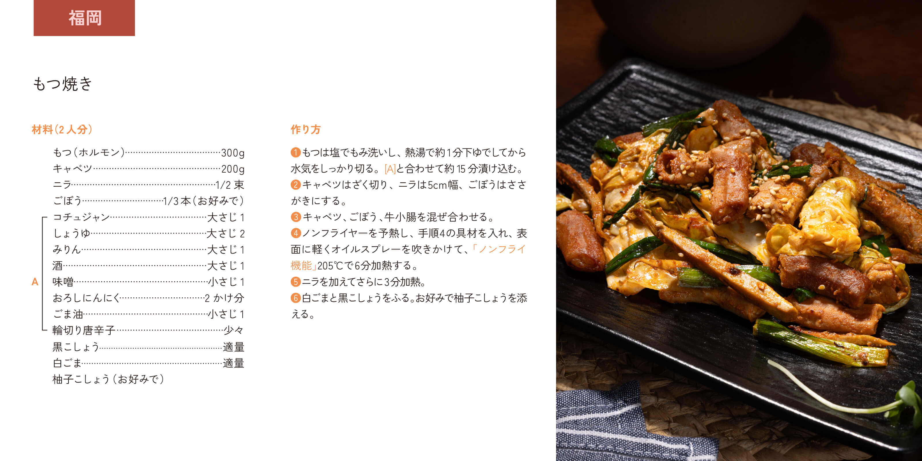 COSORI 九州うまいもん レシピブック