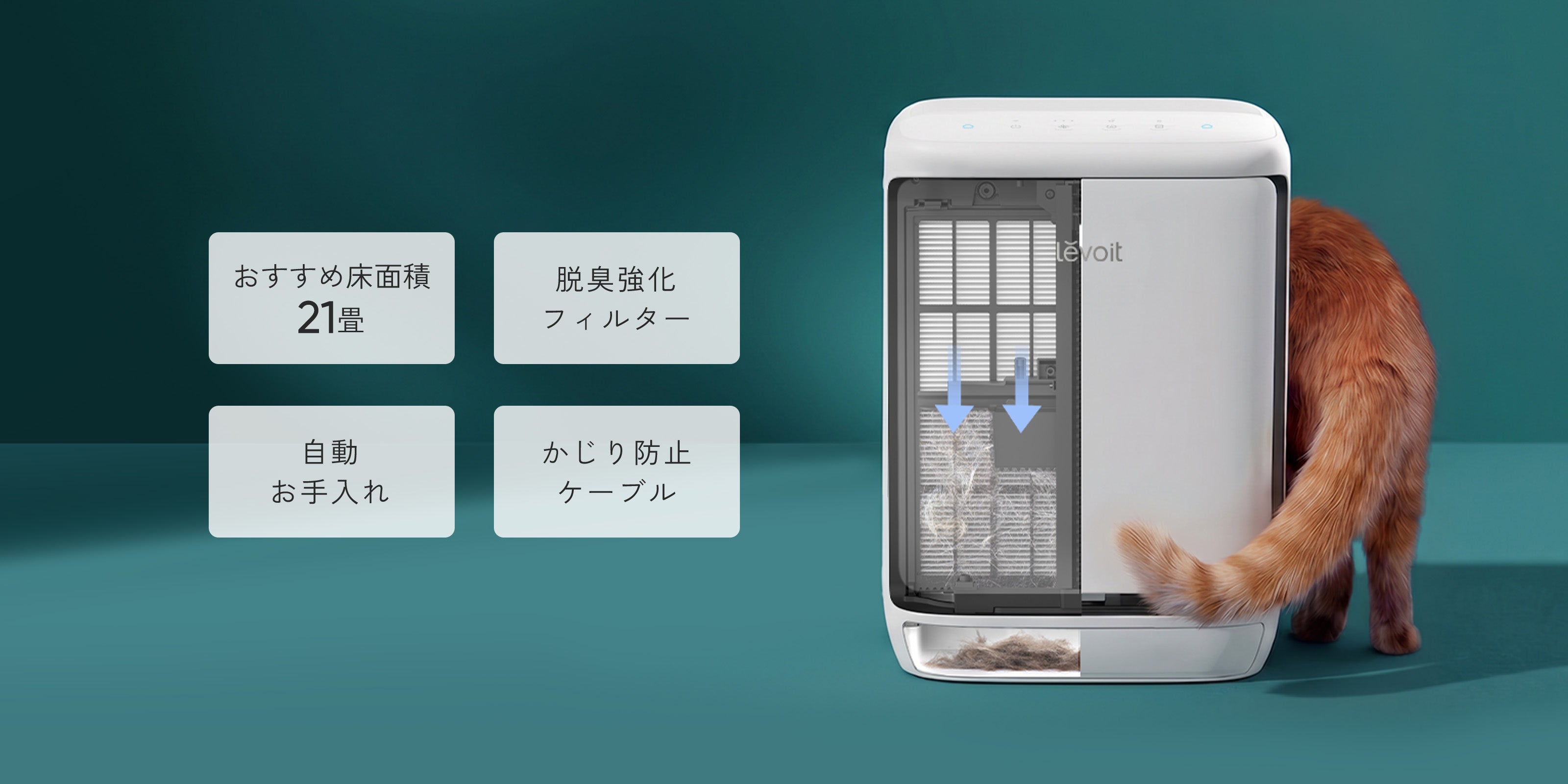 Levoit Vital Pet Pro 空気清浄機